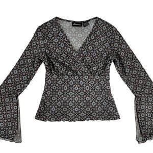 Vintage Y2K No Boundaries Babydoll Top